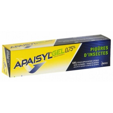 APAISYL Gel local Tube de 30 grammes MERCK MÉDICATION FAMILIALE - 1 APAISYL Gel local Tube de 30 grammes MERCK MÉDICATION FAMILIALE - 1