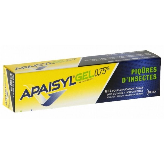 APAISYL Gel local Tube de 30 grammes MERCK MÉDICATION FAMILIALE - 1 APAISYL Gel local Tube de 30 grammes MERCK MÉDICATION FAMILIALE - 1
