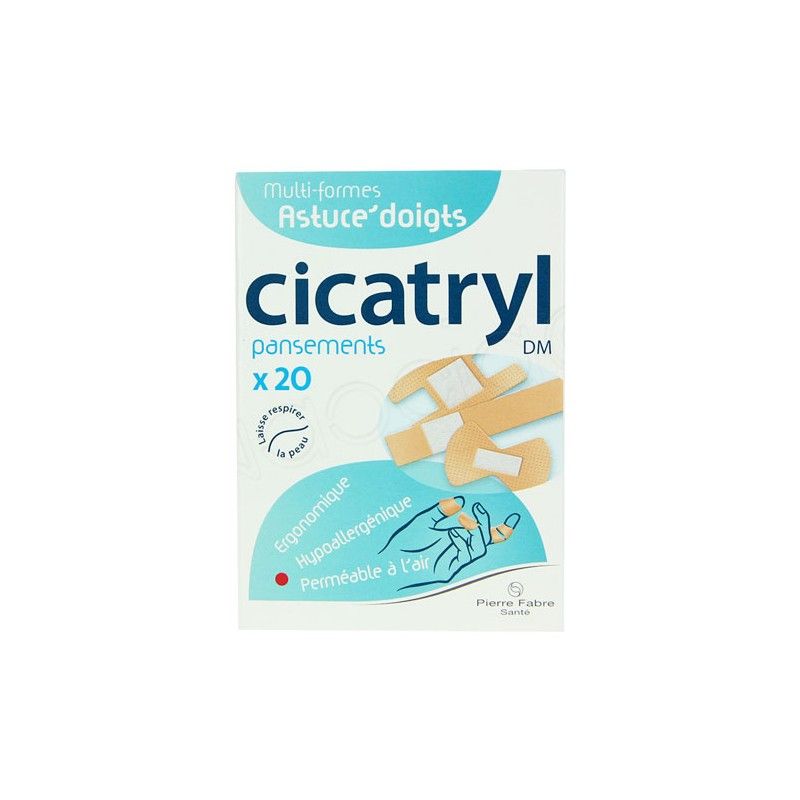 CICATRYL DM Pansements multi-formes astuc doigt CICATRYL DM Pansements multi-formes astuc doigt