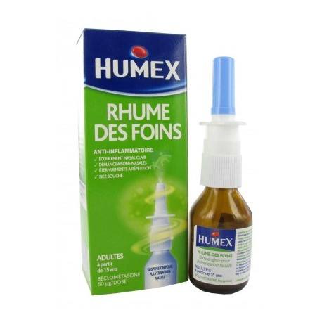 HUMEX RHUME DES FOINS BECLOMETASONE 50µ/doses Spray de 100d Urgo - 1