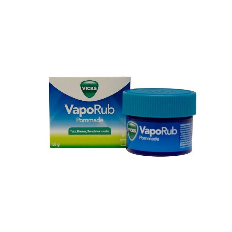 Vicks Vaporub Pommade Pot De 50 Grammes