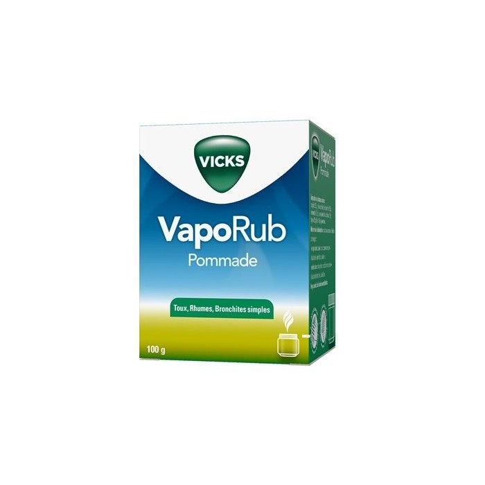 VICKS VAPORUB Pommade Pot de 100 grammes PROCTER ET GAMBLE FRANCE - 1 VICKS VAPORUB Pommade Pot de 100 grammes PROCTER ET GAMBLE FRANCE - 1