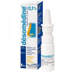 DESOMEDINE 0,1 % Solution pour pulvérisation nasales Spray de 10 ml CHAUVIN BAUSCH & LOMB - 1