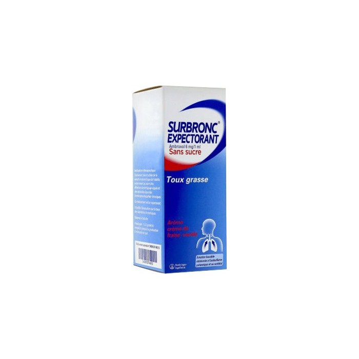 SURBRONC EXPECTORANT AMBROXOL Solution buvable Flacon de 100ml BOEHRINGER INGELHEIM FRANCE - 1 SURBRONC EXPECTORANT AMBROXOL Solution buvable Flacon de 100ml BOEHRINGER INGELHEIM FRANCE - 1