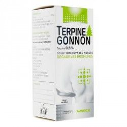 TERPINE GONNON 0,5% Solution buvable Flacon de 200ml MERCK MÉDICATION FAMILIALE - 1