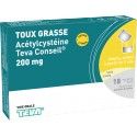 ACETYLCYSTEINE 200 mg TEVA Conseil Boite de 20 sachets-dose TEVA - 1 ACETYLCYSTEINE 200 mg TEVA Conseil Boite de 20 sachets-dose TEVA - 1