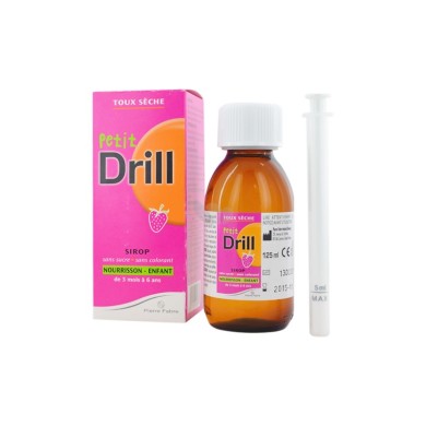 PETIT DRILL Sirop pour nourissons enfants Flacon de 125 ml PIERRE FABRE - 1 PETIT DRILL Sirop pour nourissons enfants Flacon de 125 ml PIERRE FABRE - 1