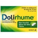 DOLIRHUME Comprimés Boite de 16 SANOFI - 1