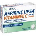 ASPIRINE UPSA VITAMINE C Comprimés effervescents 2 Tubes de 10 BRISTOL-MYERS SQUIBB - 1