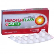 NUROFENFLASH 400mg Comprimés pelliculés Plaquette de 12 RECKITT BENCKISER HEALTHCARE FRANCE - 1