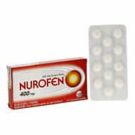 NUROFEN 400mg Comprimés enrobés Plaquette de 12 RECKITT BENCKISER HEALTHCARE FRANCE - 1 NUROFEN 400mg Comprimés enrobés Plaquette de 12 RECKITT BENCKISER HEALTHCARE FRANCE - 1