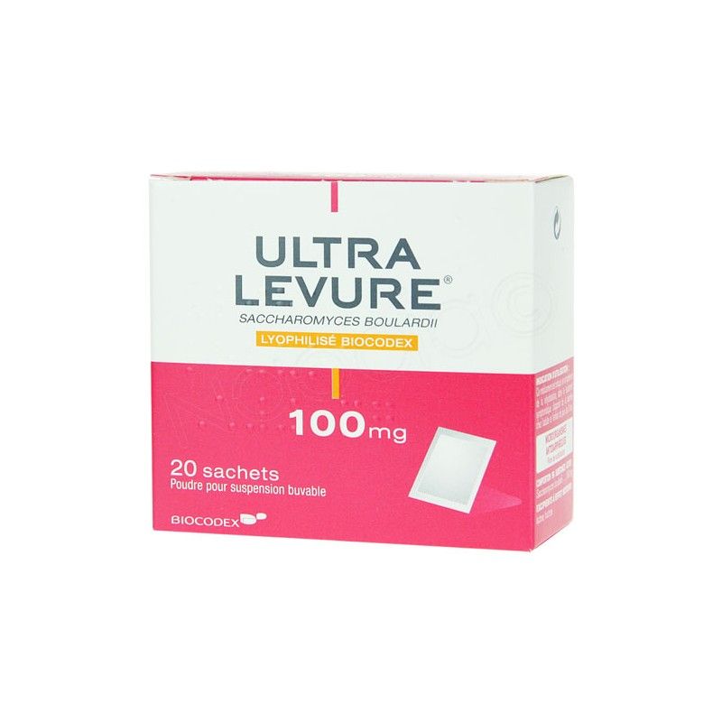 Ultra Levure 100mg Poudre Suspension Buvable Sachets