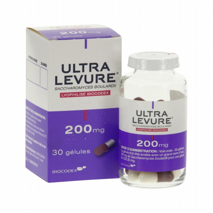 ULTRALEVURE 200mg Gélules Flacon de 30 BIOCODEX 1