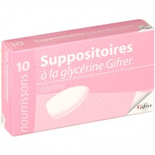 Suppositoire A La Glycerine Gifrer Nourrissons Boite De 10 Hauteur Long Taille Extra Large Xl Couleur Carbone