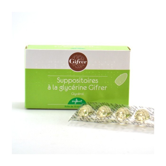 SUPPOSITOIRES GLYCERINE GIFRER Suppo Enf B/10 SUPPOSITOIRES GLYCERINE GIFRER Suppo Enf B/10