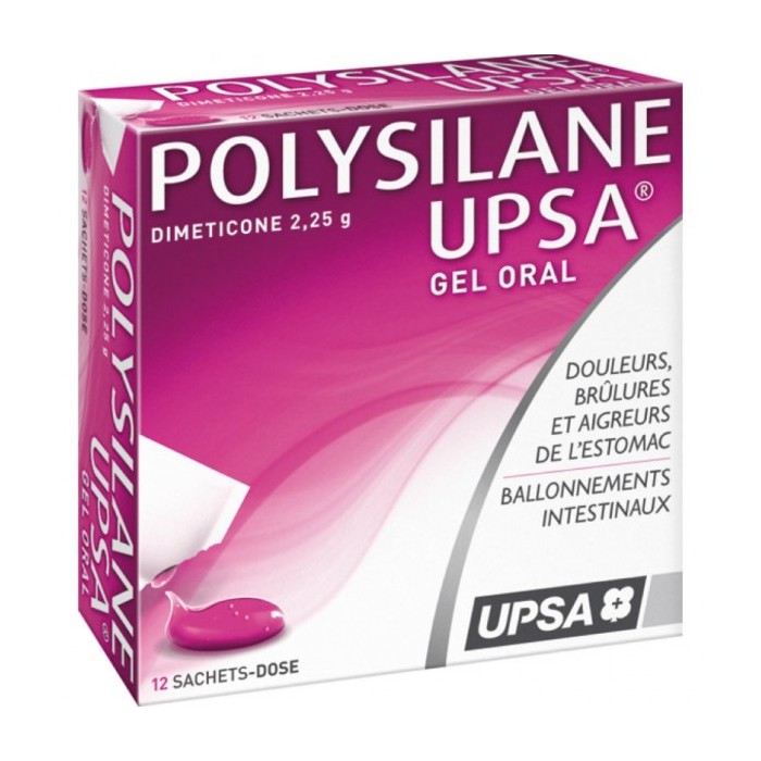 POLYSILANE UPSA Gel oral 12 Sachets-dose BRISTOL-MYERS SQUIBB - DIVISION UPSA - 1
