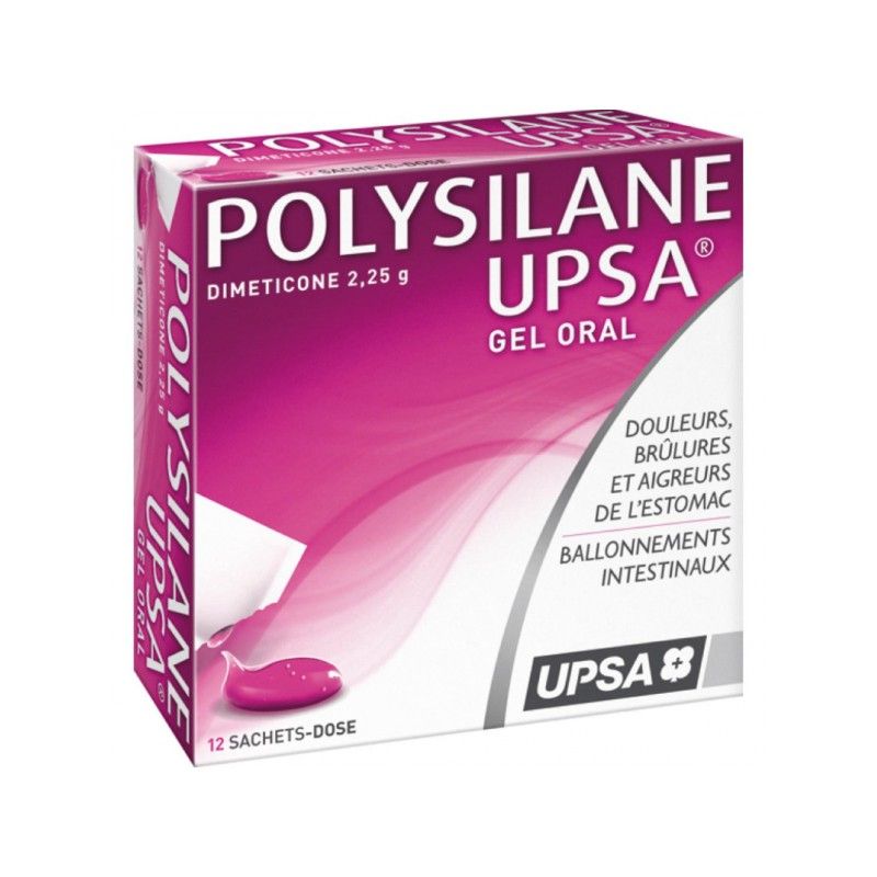 Polysilane Upsa Gel Oral 12 Sachets Dose