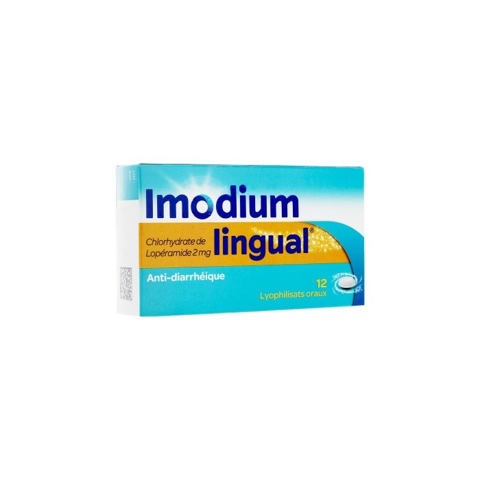IMODIUMLINGUAL 2mg Lyophilisat oral Plaquete de 12 JOHNSON & JOHNSON SANTÉ BEAUTÉ FRANCE - 1