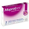 MOPRALPRO 20mg Comprimé gastro résistant Boite de 7 BAYER SANTÉ FAMILIALE - 1 MOPRALPRO 20mg Comprimé gastro résistant Boite de 7 BAYER SANTÉ FAMILIALE - 1
