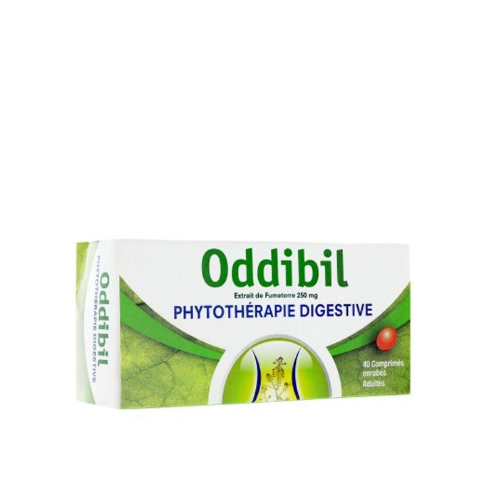 ODDIBIL 250mg Comprimés enrobés Boite 40 COOPÉRATION PHARMACEUTIQUE FRANÇAISE - 1