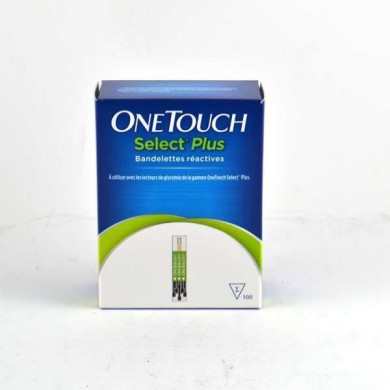 ONETOUCH select plus bandelettes réactives