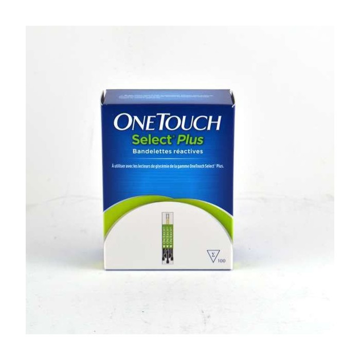 ONETOUCH select plus bandelettes réactives
