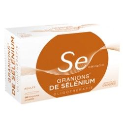 Granions de SELENIUM Boite de 30 ampoules buvables LABORATOIRE DES GRANIONS - 1