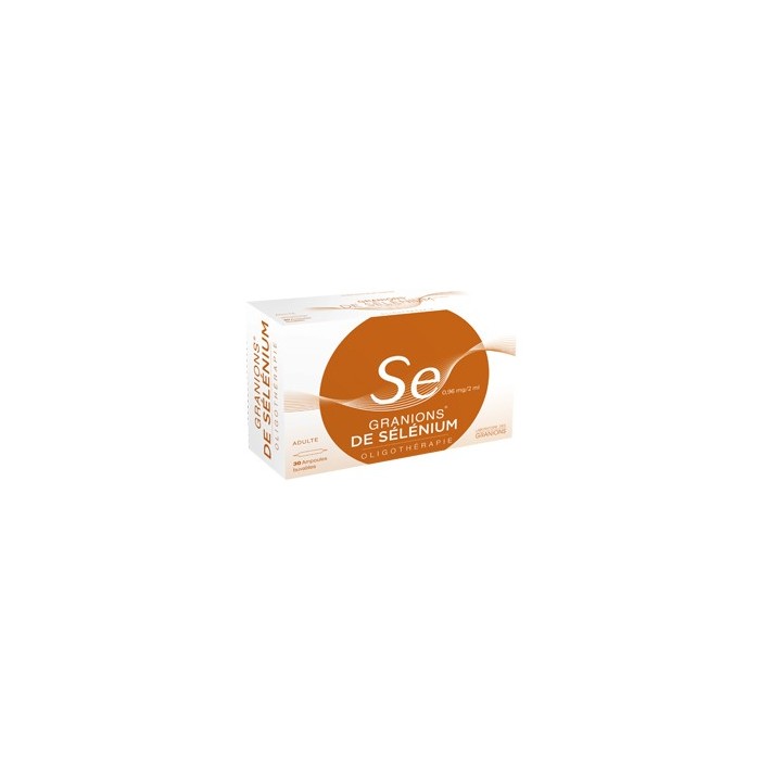 Granions de SELENIUM Boite de 30 ampoules buvables LABORATOIRE DES GRANIONS - 1