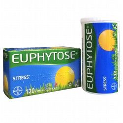EUPHYTOSE STRESS Comprimé enrobé Boite de 120 BAYER SANTÉ FAMILIALE - 1 EUPHYTOSE STRESS Comprimé enrobé Boite de 120 BAYER SANTÉ FAMILIALE - 1