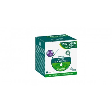 PHYTOSUN AROMS Baume Hiver Eucalyptus Esculape Pot de 60 g OMEGA PHARMA - 1 PHYTOSUN AROMS Baume Hiver Eucalyptus Esculape Pot de 60 g OMEGA PHARMA - 1