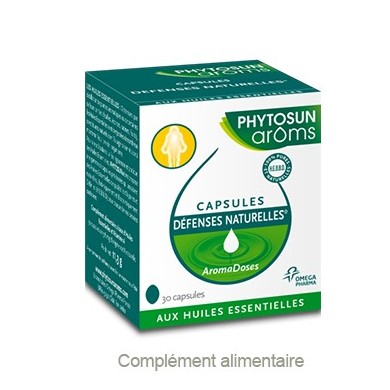 PHYTOSUN AROMS Capsules DEFENSES NATURELLES Boite de 30 capsules