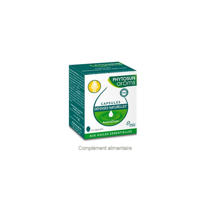 PHYTOSUN AROMS Capsules DEFENSES NATURELLES Boite de 30 capsules