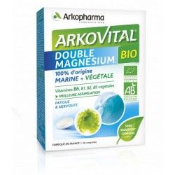 ARKOVITAL Double Magnésium BIO Boite de 30 comprimés