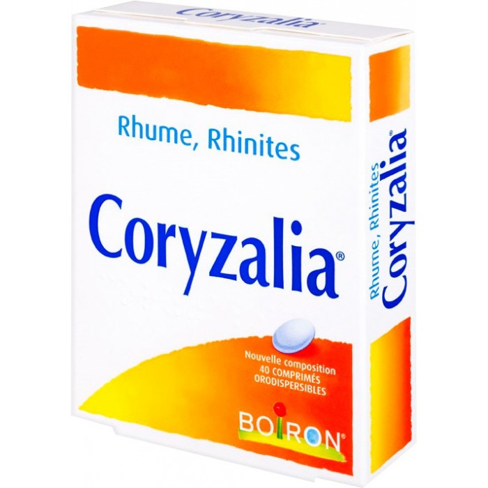 CORYZALIA Comprimés enrobés Boite de 40 Boiron - 1