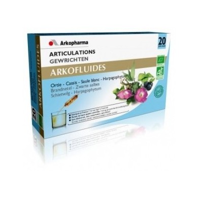 ARKOPHARMA BIO Arkofluides articulations Boite de 20 ampoules de 15 ml Arkopharma - 1 ARKOPHARMA BIO Arkofluides articulations Boite de 20 ampoules de 15 ml Arkopharma - 1