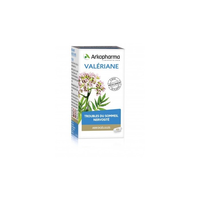 ARKOGELULES Valériane Gélules Flacon de 45 Arkopharma - 1