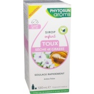 PHYTOSUN AROMS Sirop pour enfant Toux sèche et grasse Flacon de 120 ml PHYTOSUN AROMS Sirop pour enfant Toux sèche et grasse Flacon de 120 ml