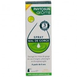 PHYTOSUN AROMS Spray Gorge Spray de 20 ml OMEGA PHARMA - 1