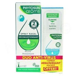 PHYTOSUN AROMS Spray nasal et spray assainissant offert