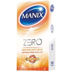 MANIX ZERO Imperceptible excitant pour elle et lui Boite de 12