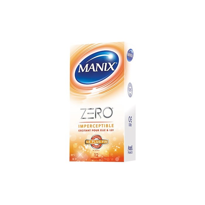 MANIX ZERO Imperceptible excitant pour elle et lui Boite de 12