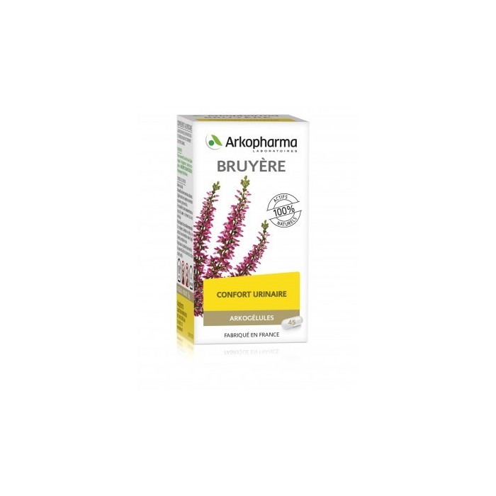 ARKOGELULES Bruyère Gélules Flacon de 45 Arkopharma - 1 ARKOGELULES Bruyère Gélules Flacon de 45 Arkopharma - 1