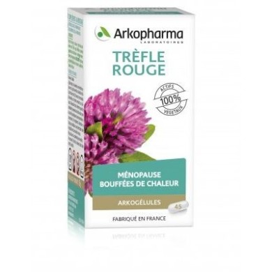 ARKOGELULES Trèfle rouge Gélules Flacon de 45 Arkopharma - 1 ARKOGELULES Trèfle rouge Gélules Flacon de 45 Arkopharma - 1