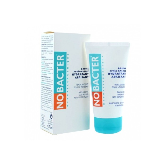 NOBACTER Baume Après-Rasage hydratant Tube de 75ml