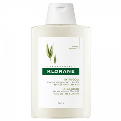 KLORANE CAPILLAIRE Shampooing Lait Avoine Flacon de 400ml KLORANE - 1 KLORANE CAPILLAIRE Shampooing Lait Avoine Flacon de 400ml KLORANE - 1