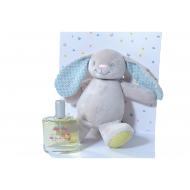 LUC ET LEA Coffret mon doudou lapin et son eau de senteur