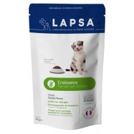 LAPSA Croquette chiots toute races de 2 à 24 mois Sachet de 4 kilos LAPSA Croquette chiots toute races de 2 à 24 mois Sachet de 4 kilos