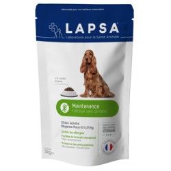 LAPSA Croquette MAINTENANCE chiens adultes de 1 à 7 ans DE 10 à 25 kilos Sachet de 15 kilos LAPSA Croquette MAINTENANCE chiens adultes de 1 à 7 ans DE 10 à 25 kilos Sachet de 15 kilos