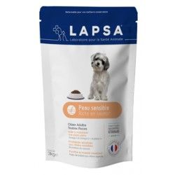 LAPSA Croquettes chiens adultes toutes races PEAU SENSIBLE Sachet de 3 kilos LAPSA Croquettes chiens adultes toutes races PEAU SENSIBLE Sachet de 3 kilos