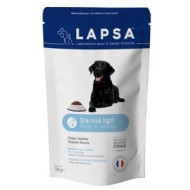 LAPSA Croquettes chiens adultes toutes races  STERILISE LIGHT Sachet de 15 kilos